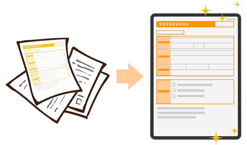i-Reporter(アイレポーター)は、Excel帳票のまま電子化